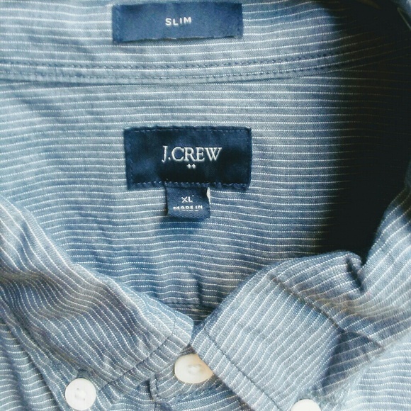 Men's J.Crew casual button down shirt size XL - Picture 2 of 8